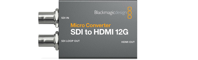Blackmagic Design Micro Converter SDI to HDMI 12G with PSU