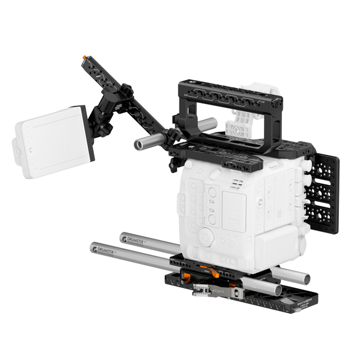 Bright Tangerine LeftField 3 Camera Cage-Advanced Kit for Canon C400