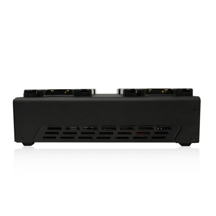 Core SWX Fleet Quantum 4-Position Charger with Touchscreen Color LCD (Gold Mount)