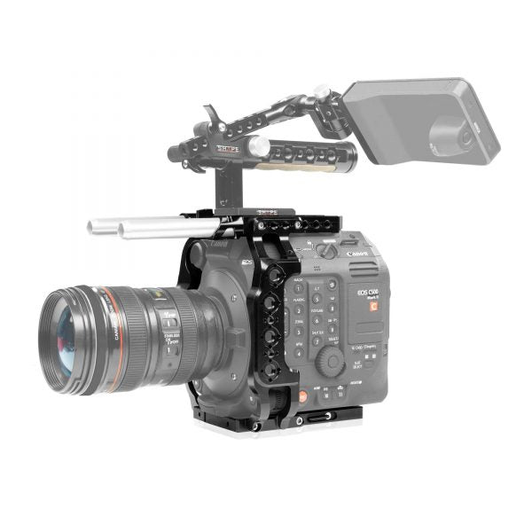 SHAPE Baseplate with Cage, Left-Side Handle & Follow Focus Pro for Canon C500 Mark II & C300 Mark III