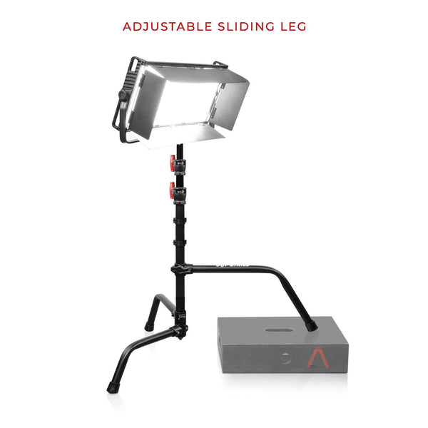 SHAPE 20" C-Stand Sliding Leg Black, 5.25'