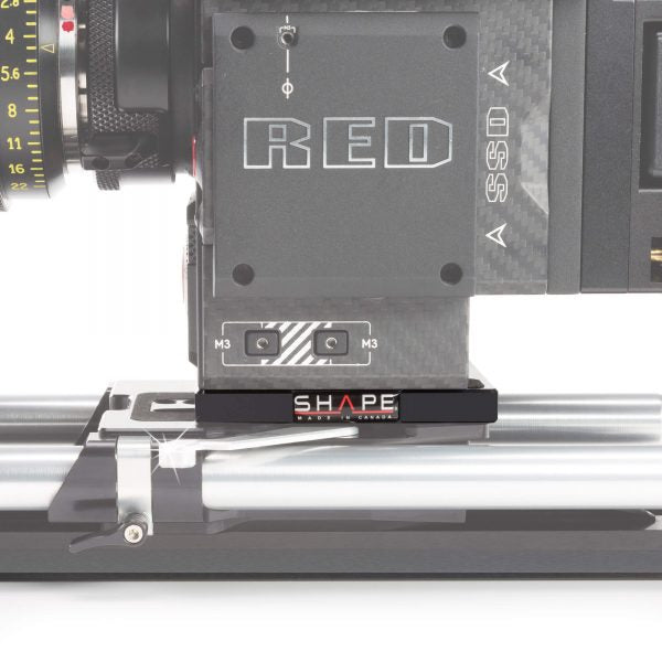 SHAPE RED DSMC2 Shim Plate for ARRI Standard Bridge Plate (15/19mm Studio Rod Support)