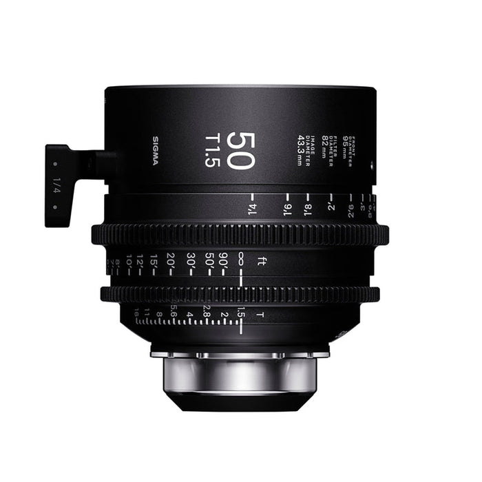 Sigma Cine 50mm T1.5 FF Lens with i/Tech (PL mount)