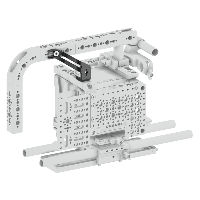 Bright Tangerine RED KOMODO-X Handle Extension Brace