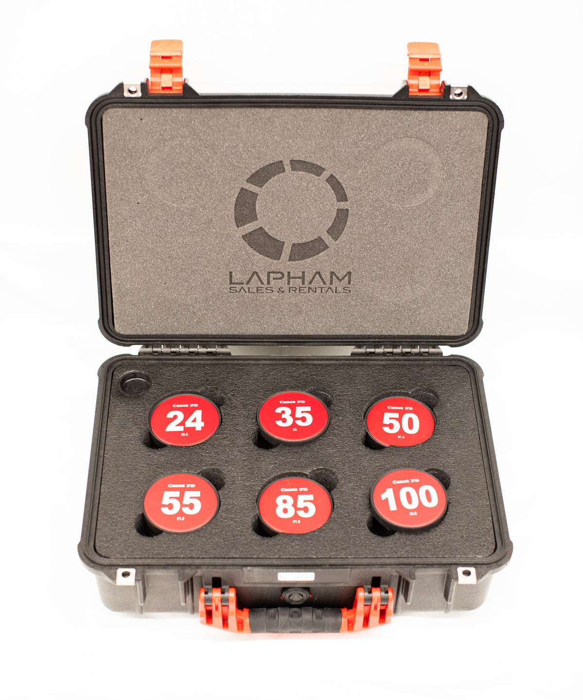 Canon FD レンズ6個セット Canon FD SSC Six Lens Set (EF) — Lorne Lapham Sales and Rentals