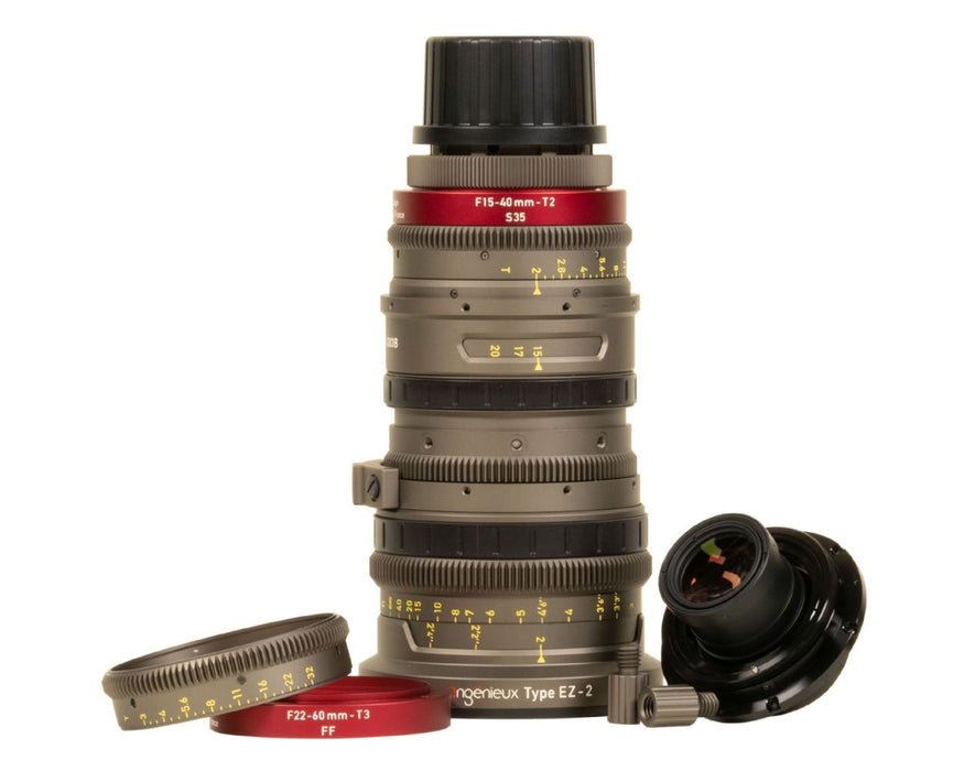 Angenieux Type EZ Series Premium Lens Pack (EZ-1 & EZ-2) - Feet Focus Scale