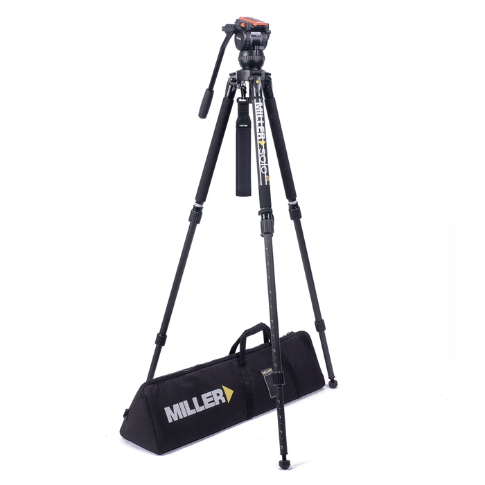 Miller #4027 Compass Versa CXV+2 Solo-Q 75 CF (2-stage) Tripod System
