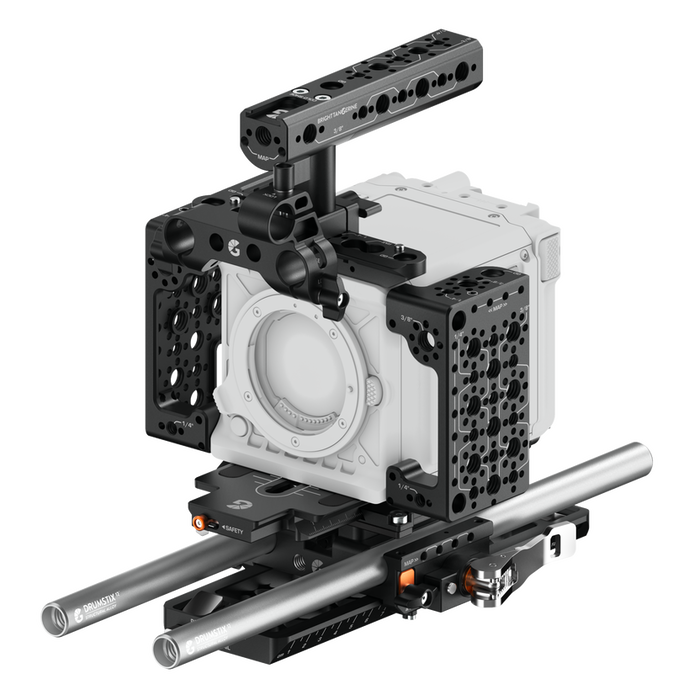Bright Tangerine Camera Cage-Advanced Kit for RED KOMODO-X