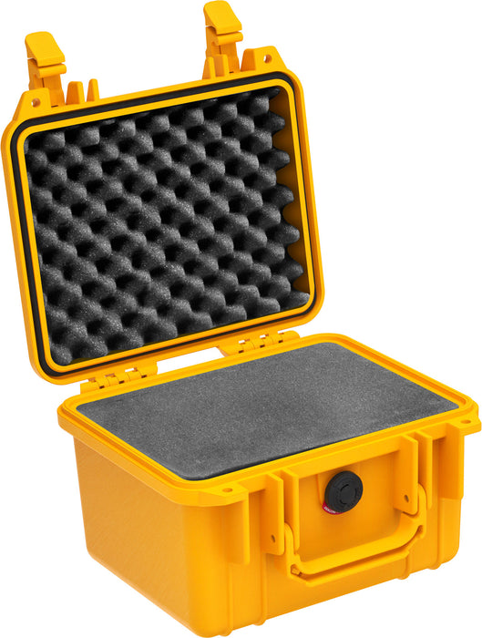 Pelican 1300 Case with Foam (Yellow)