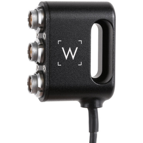 Wooden Camera 1 to 3 Mini Power Splitter (2pin LEMO)