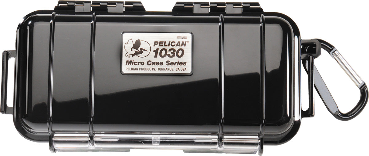 Pelican 1030 Micro Case (Black Black)