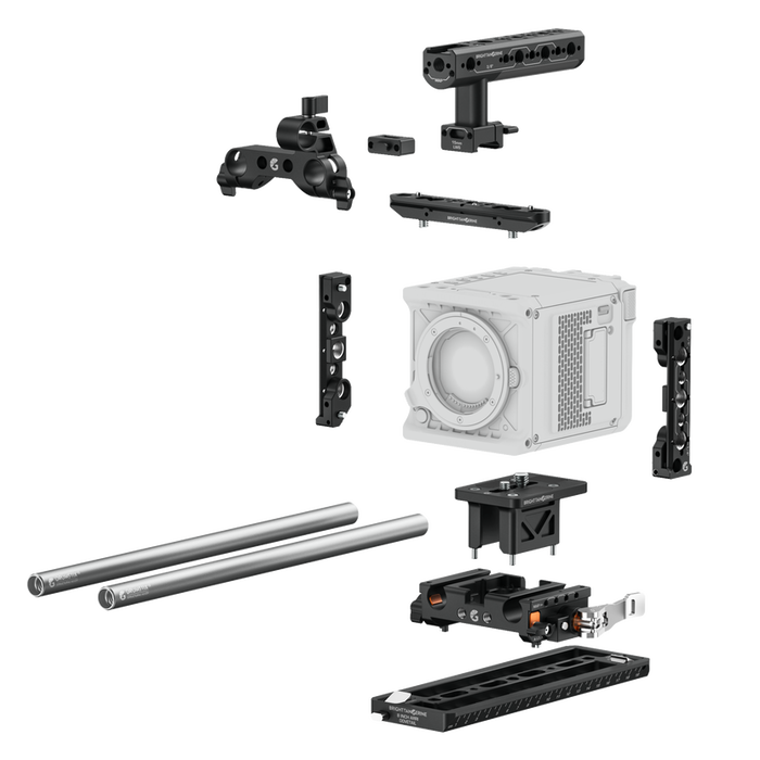 Bright Tangerine Camera Cage-Base Kit for RED KOMODO-X