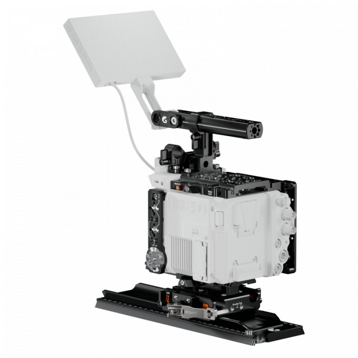 Bright Tangerine Monitor Mount for RED DSMC3