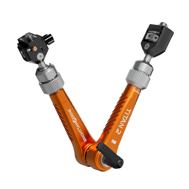 Bright Tangerine Titan Arm 2 (3/8" AT - NATO QR) - Tangerine