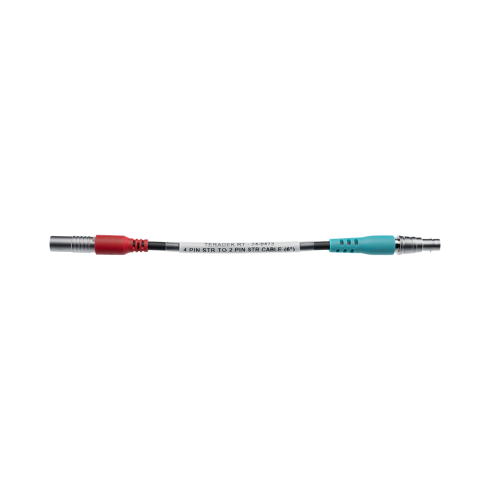 Teradek 4pin Male to 2pin Female Cable (6in/ 15cm)