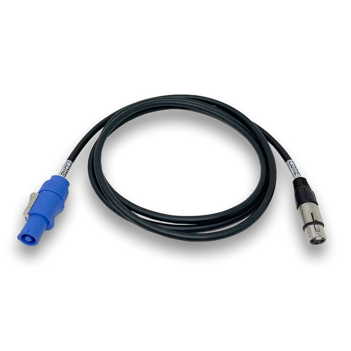 Core SWX PowerConn to XLR Cable for Aputure; 10′