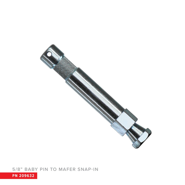 Matthews Snap In Pin Adapter, 5/8"