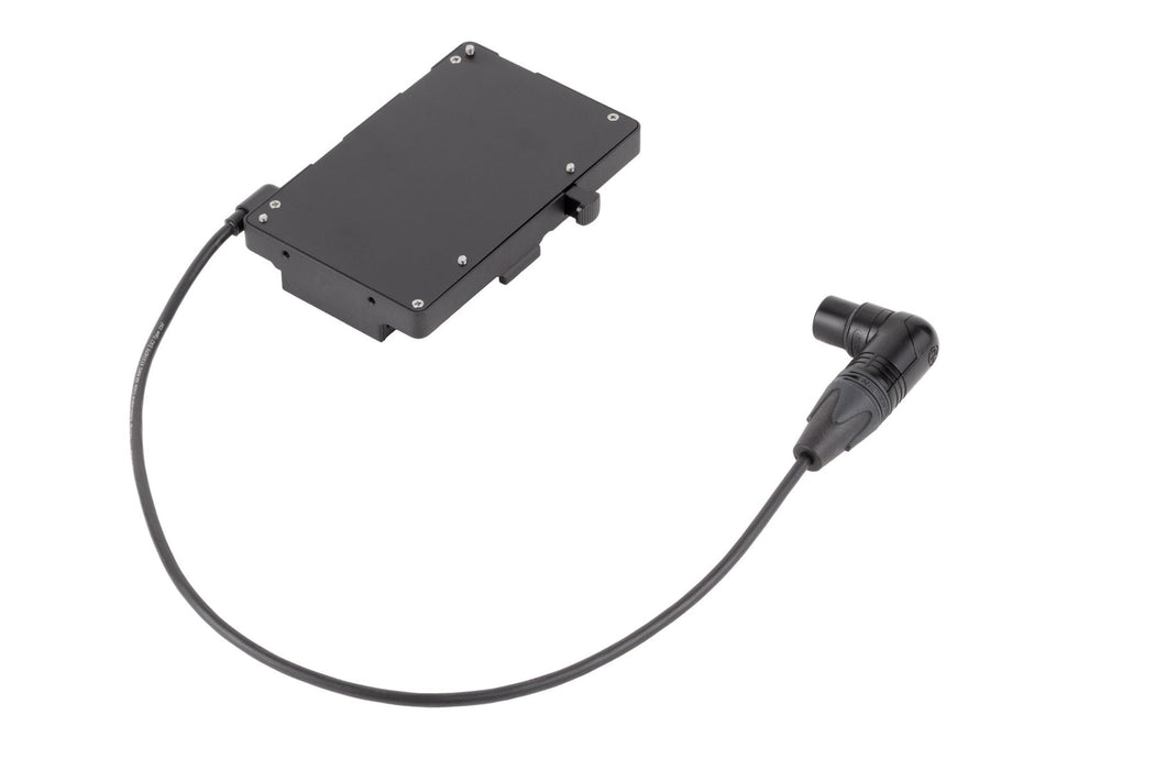 Wooden Camera WC Pro V-Mount (4pin XLR Right Angle)