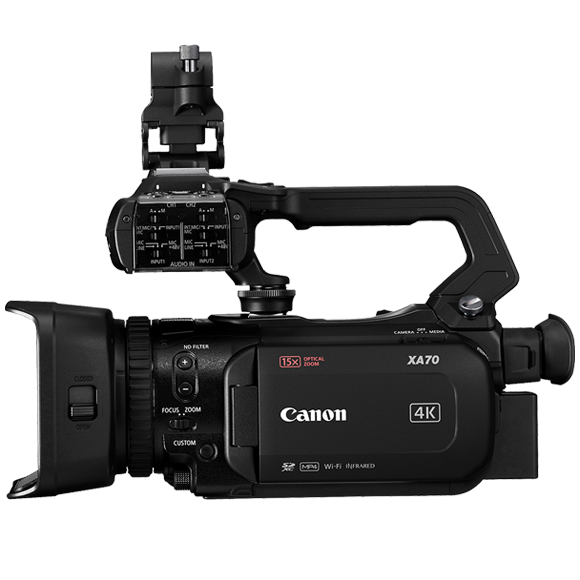 Canon XA70 Professional UHD 4K Camcorder