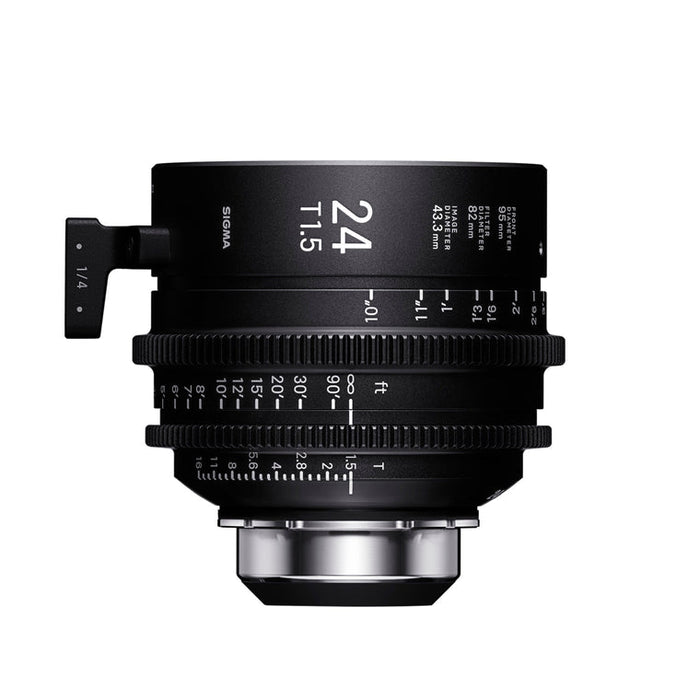 Sigma Cine 24mm T1.5 FF Lens with i/Tech (PL mount)