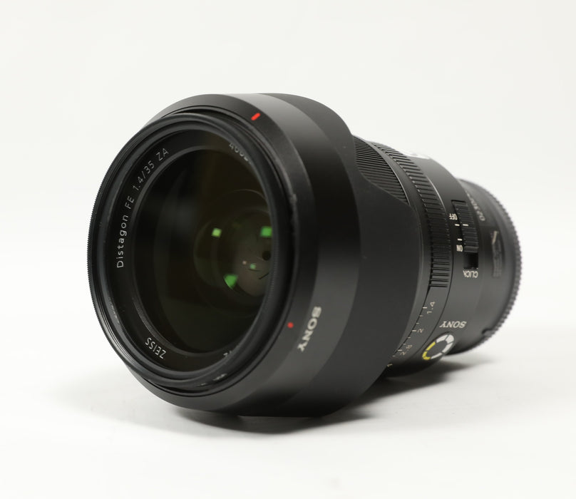 Sony Distagon T* FE 35mm F1.4 ZA Lens  (USED)