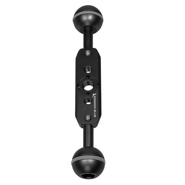 Kondor Blue Cine Magic Arm Extension w/ Double Ballhead (6") (Black)