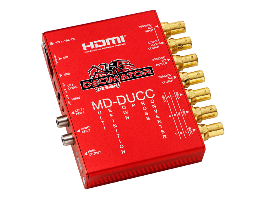 Decimator MD-DUCC Multi-Definition Down Up Cross Converter