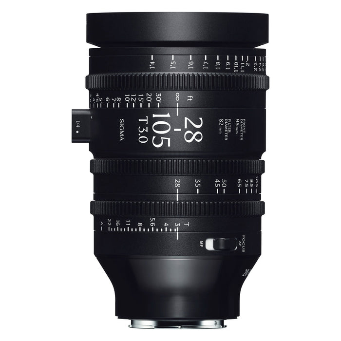 Sigma AF Cine 28-105mm T3 FF (Feet) Zoom Lens (L mount)