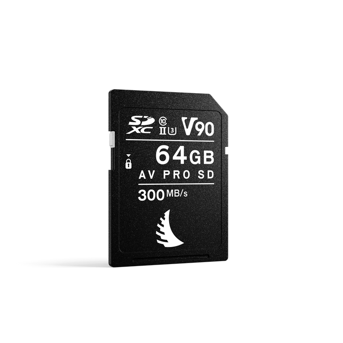 Angelbird 64GB AV Pro V90 UHS-II SDXC Memory Card