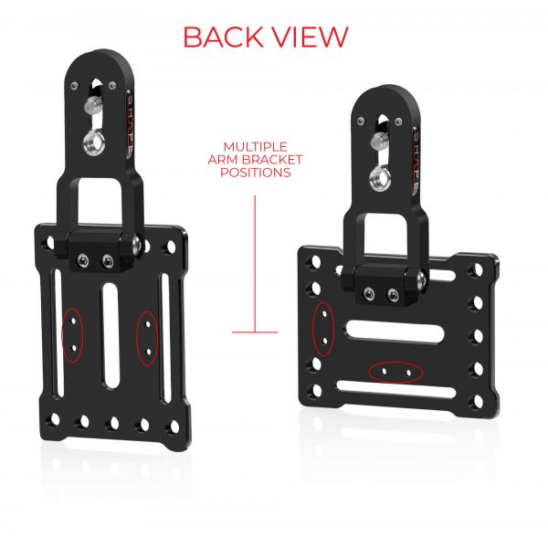 SHAPE Pivoting Mounting Plate for Wireless Receiver