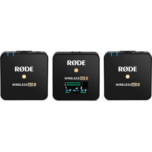 Rode Wireless GO II Digital Wireless Microphone System (2.4 GHz, Black)