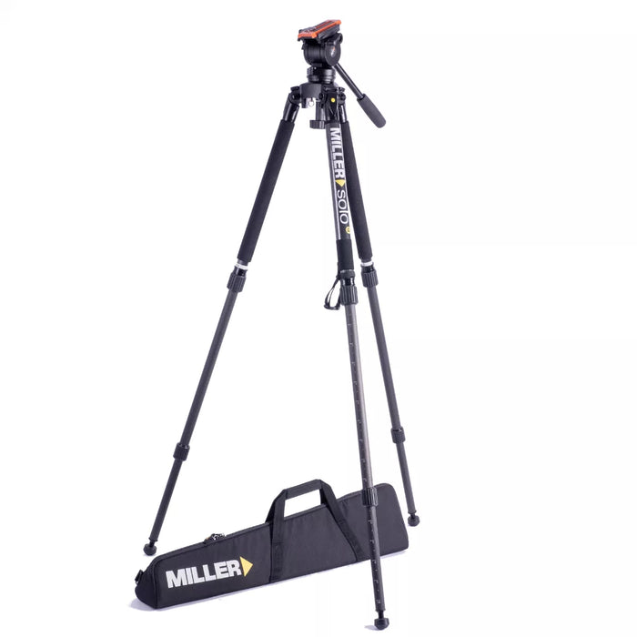Miller #3007 Air V+ Solo-Q 75 CF (2-Stage) Tripod System