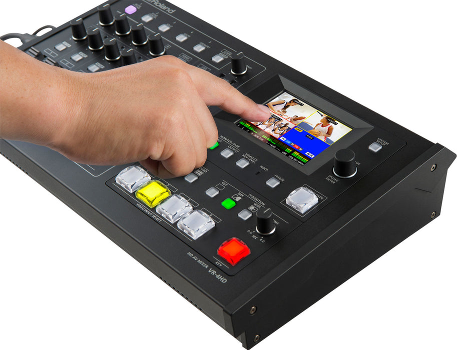 Roland HD AV Mixer - 4 channel with USB Stream/Record