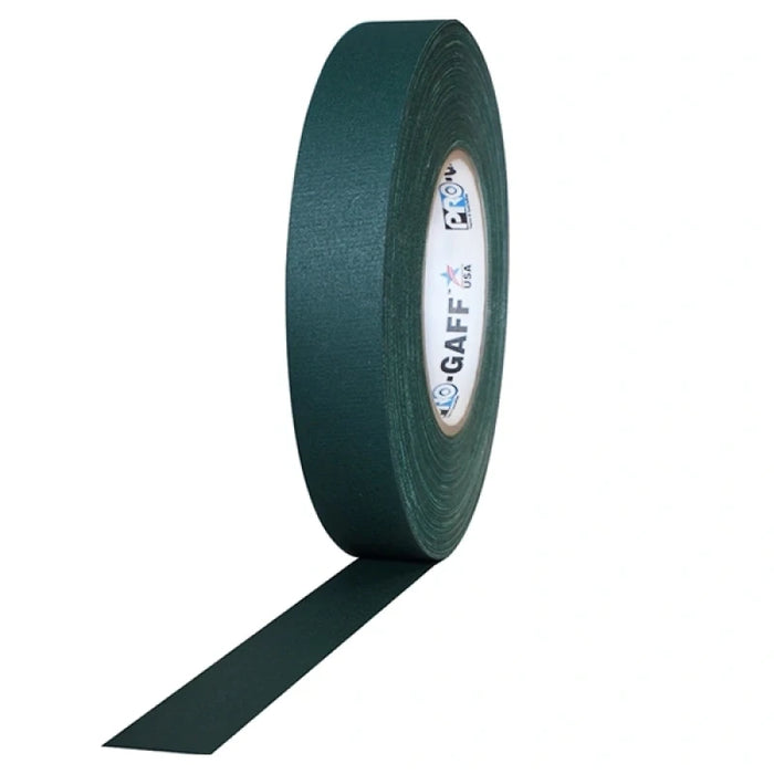 ProTapes Pro Gaffer Tape (1" x 55 yd, Dark Green)