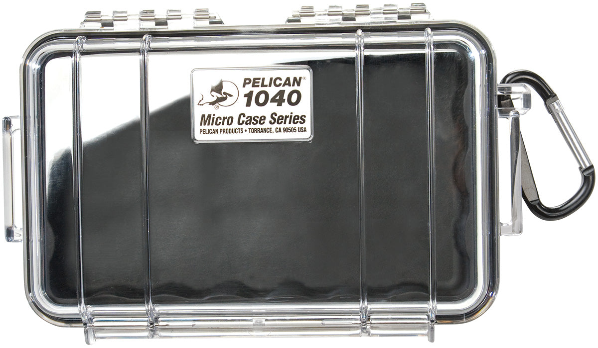 Pelican 1040 Micro Case (Clear Black)