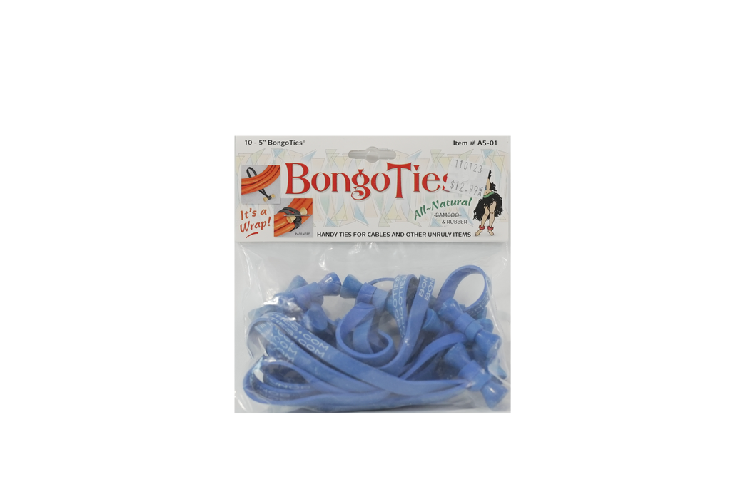 BongoTies All Blue (10-pack)