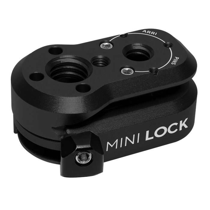 Kondor Blue Mini Lock Quick Release Plates for Professional Camera Workflows (Raven Black)