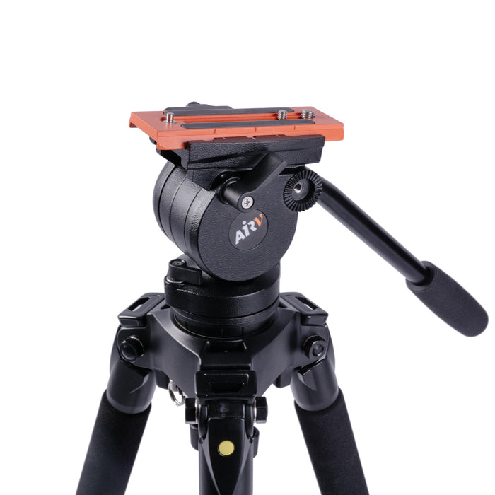 Miller #3003 Air V+ Solo 75 Alloy (2-Stage) Tripod System