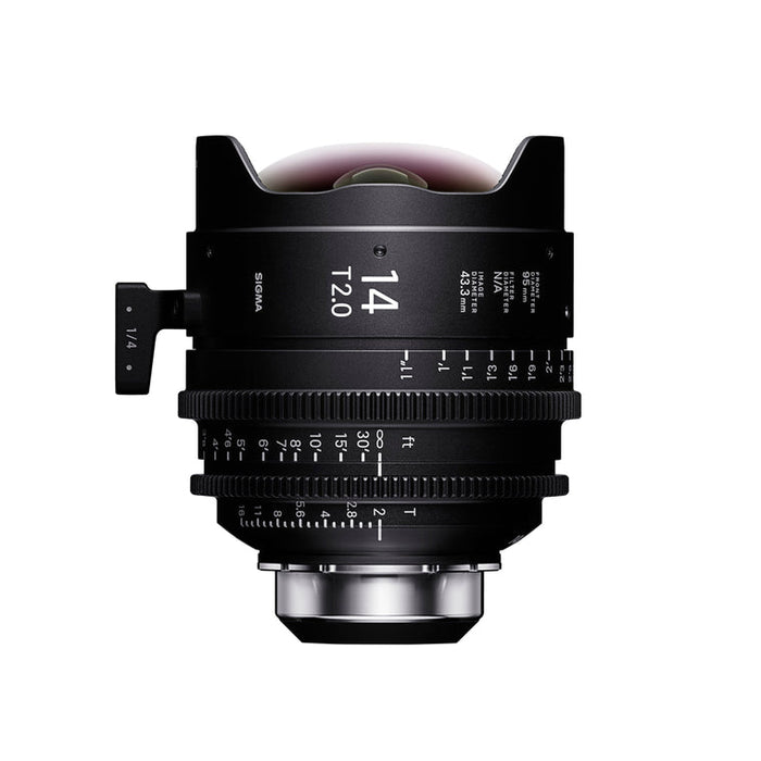 Sigma Cine 14mm T2 FF Lens with i/Tech (PL mount)