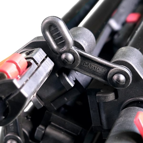 Cartoni Red Lock 100 Aluminum (2-stage) Tripod (100mm Bowl)
