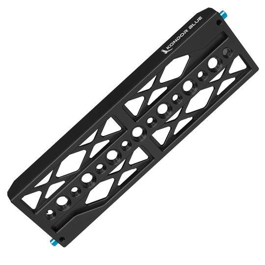 Kondor Blue ARRI Standard Dovetail Plate (8", Raven Black)