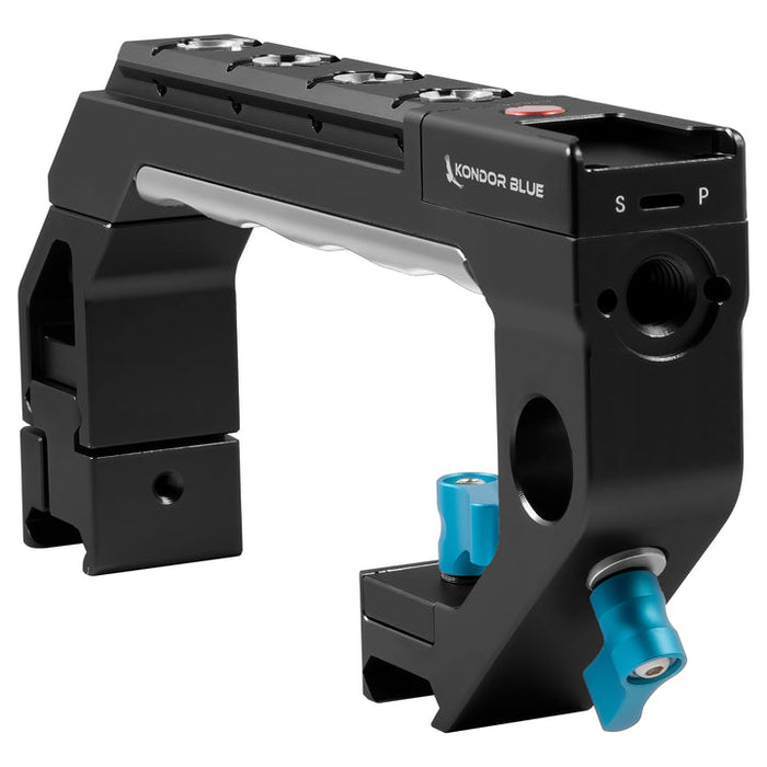 Kondor Blue URSA Mini / FX6 Trigger Top Handle (Run/Stop Rec) (Raven Black)