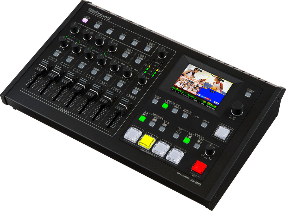 Roland HD AV Mixer - 4 channel with USB Stream/Record
