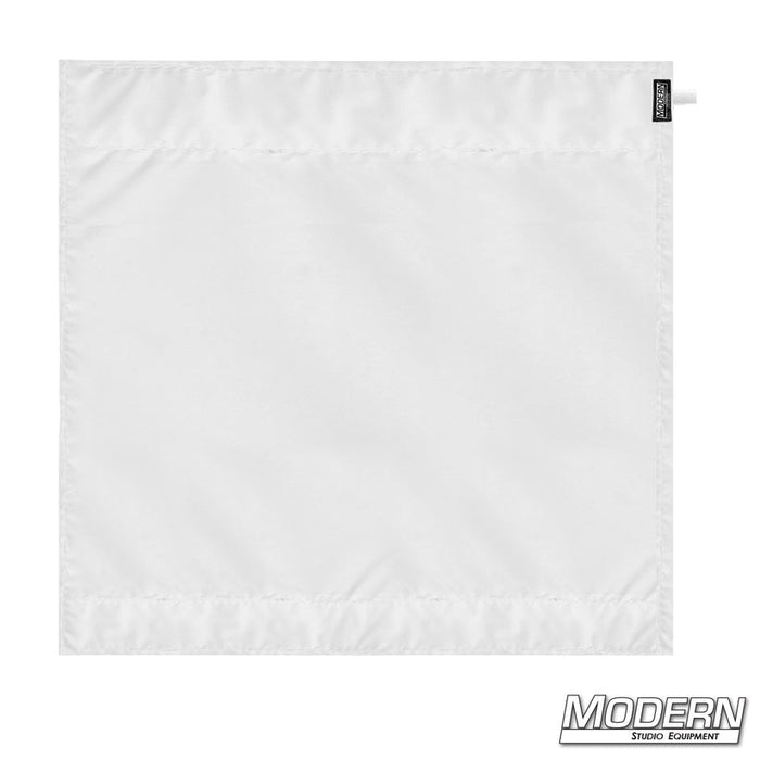 Modern Studio 6' Wag Flag Fabric - Bleached Muslin, Without Frame