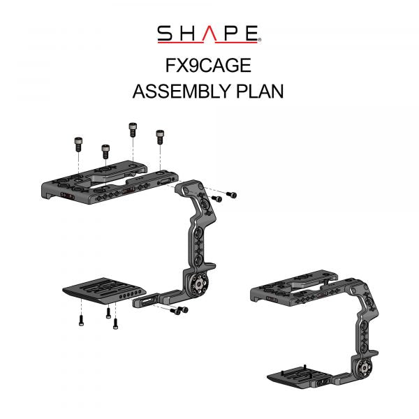 Shape Sony FX9 Camera Cage