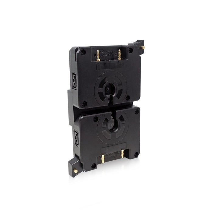 Core SWX Micro Hot-Swap Dual Gold Mount Battery Plate