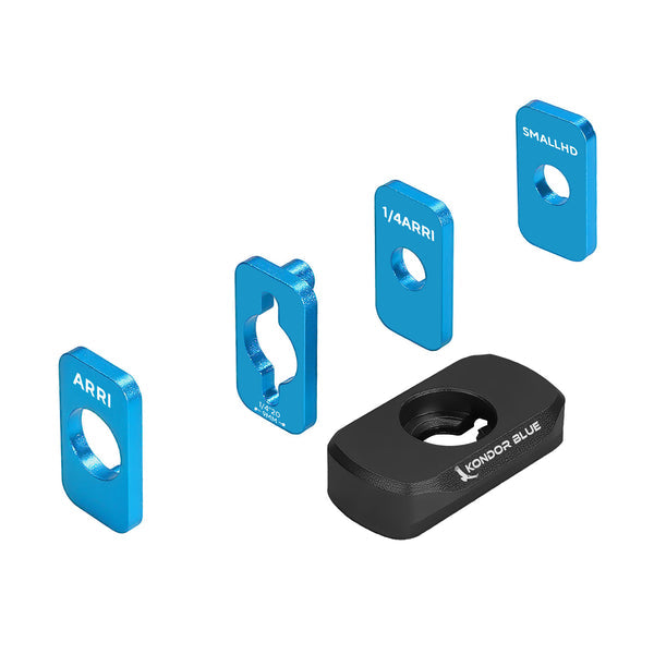 Kondor Blue Monitor Cage NATO Rail (Anti-Twist) (1") (Black)