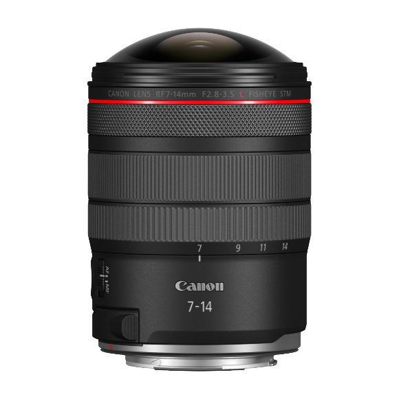Canon RF 7-14mm F2.8-3.5 L Fisheye STM Lens