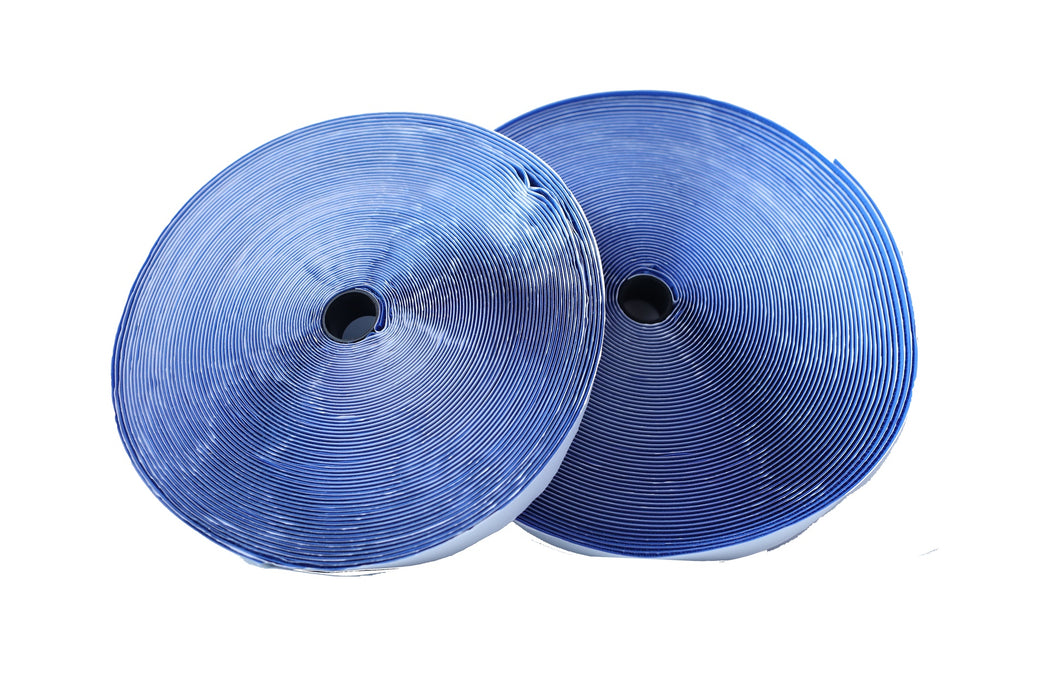 JY Velcro 1" Hook/Loop Combo - Blue