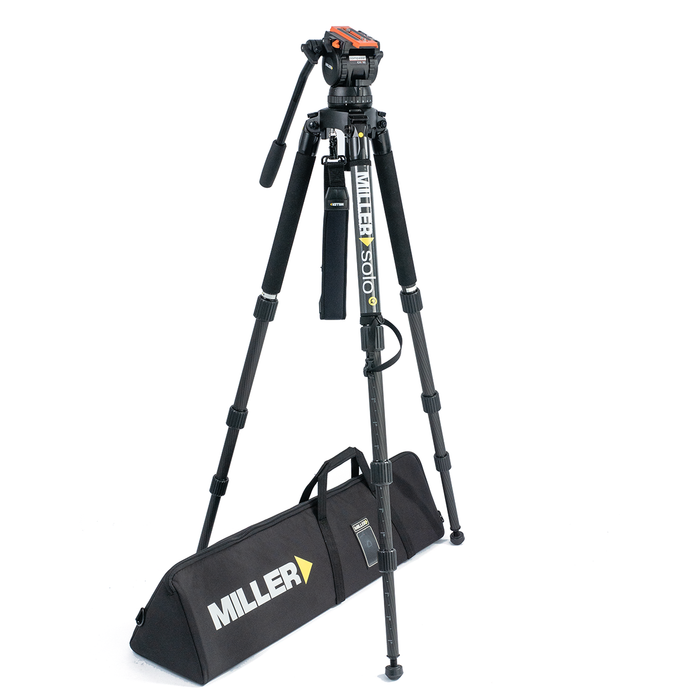 Miller #4120 Compass Versa CXV+10 Solo-Q (3-stage) Tripod System
